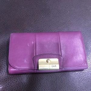 Coach wallet
